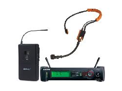 Shure SLX14A/SM31FH : Bộ thu và phát kèm micro cài đầu