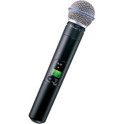 SLX2/BETA58 Shure SLX2/BETA58 : Bộ phát kèm micro không dây cầm tay