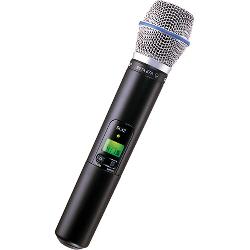 SLX2/BETA87A Shure SLX2/BETA87A : Bộ phát kèm micro không dây cầm tay