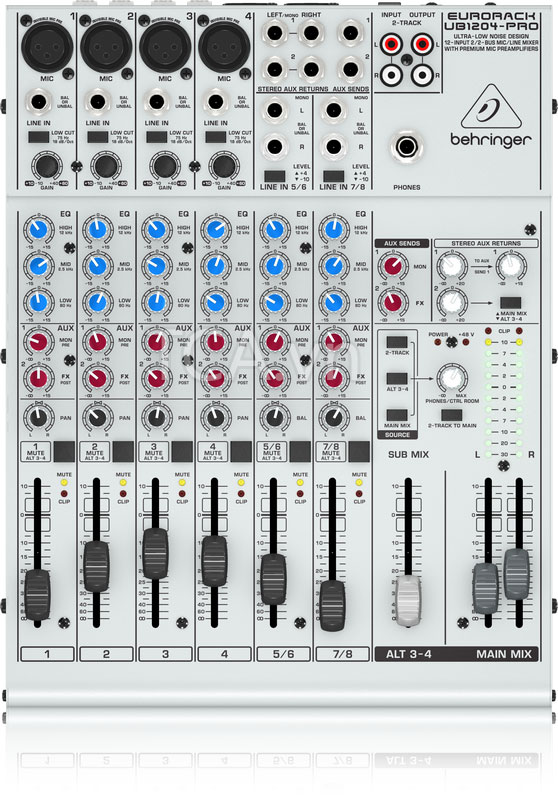 Mixer Behringer UB1204FX-PRO