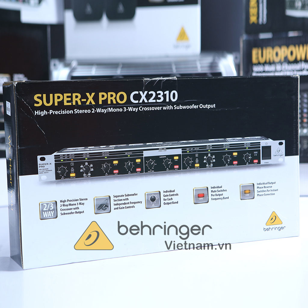 Crossover Behringer Super-X Pro CX2310