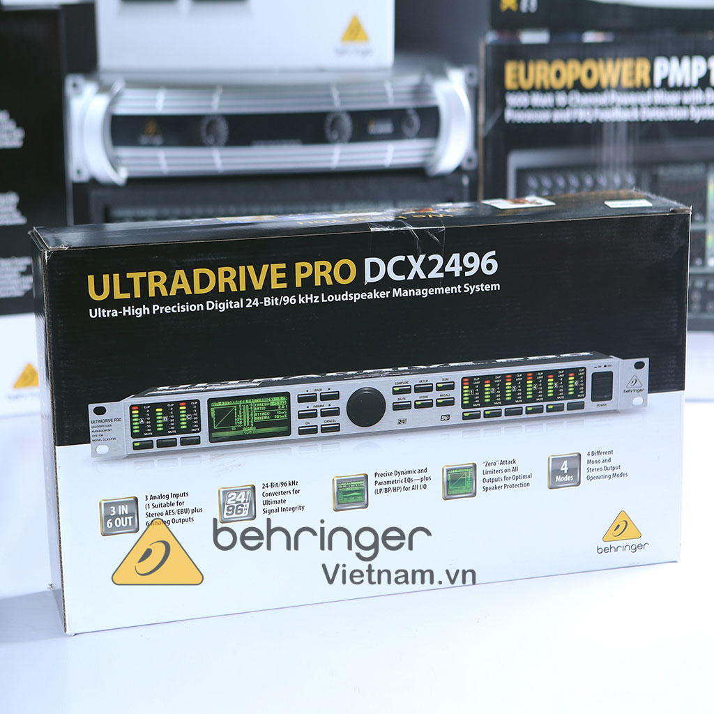 Processor Behringer DCX2496 : Loudspeaker Management System
