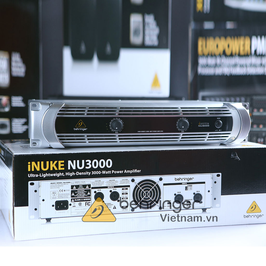 Power Amplifier BEHRINGER iNUKE NU3000