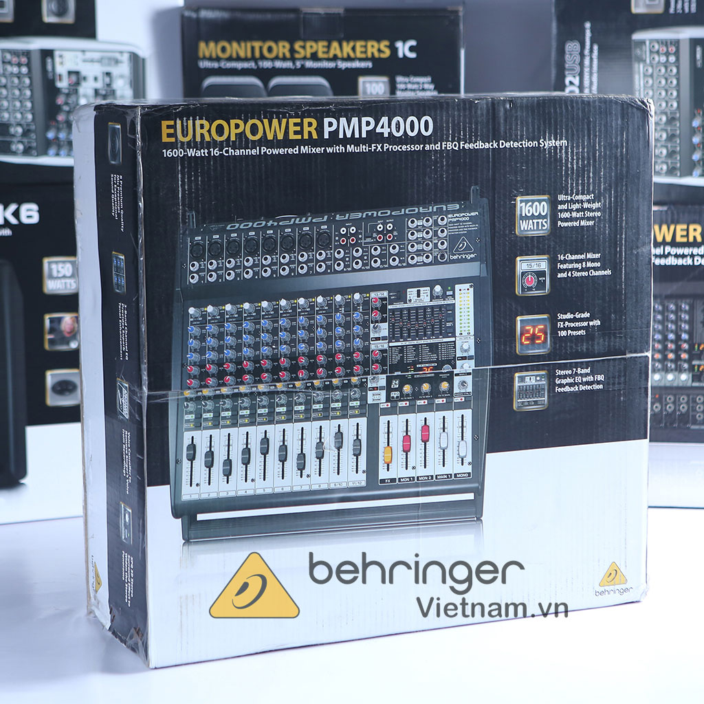 Mixer liền công suất Behringer PMP4000