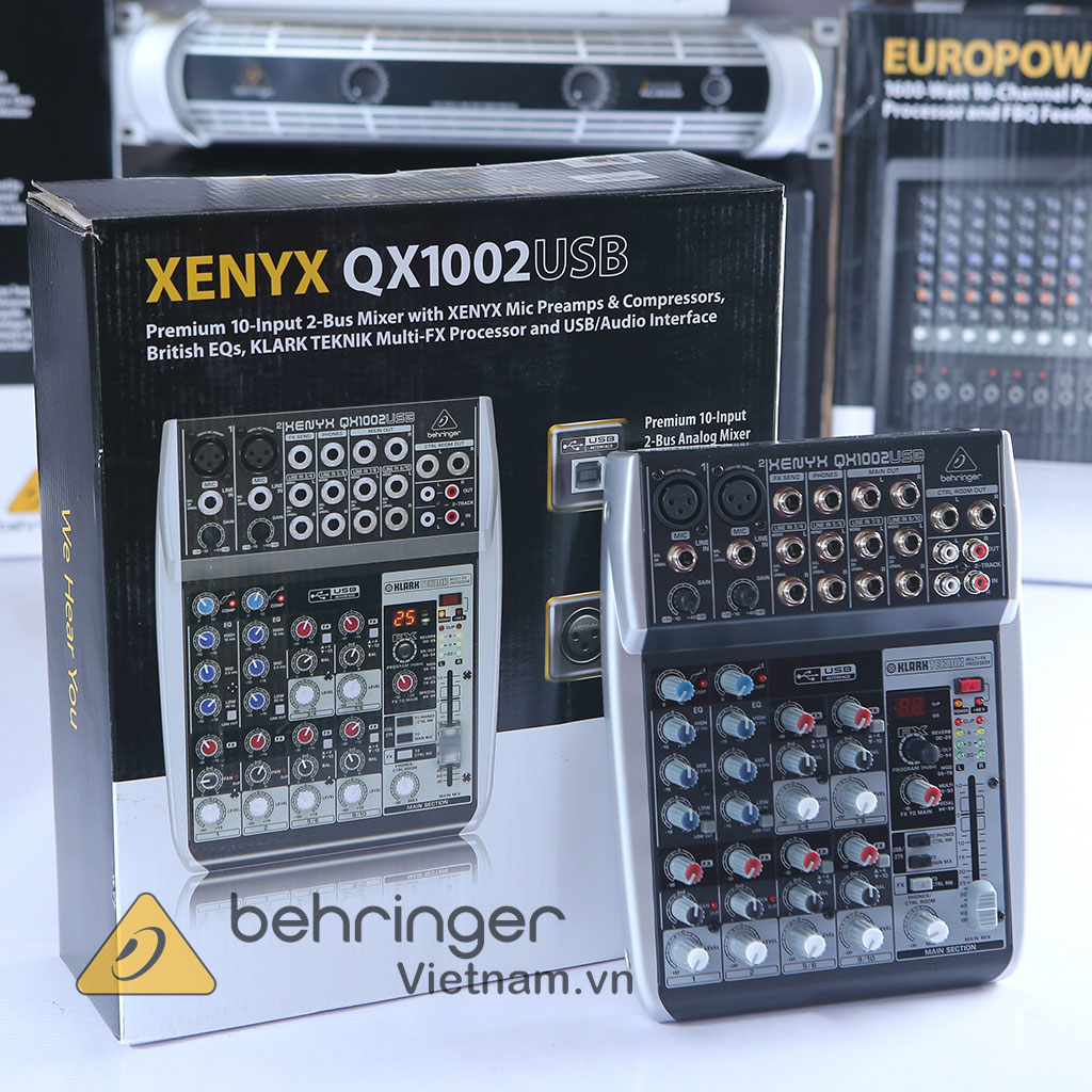Mixer Behringer QX1002USB