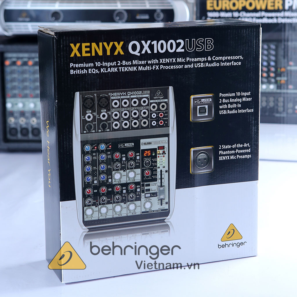 Mixer Behringer QX1002USB