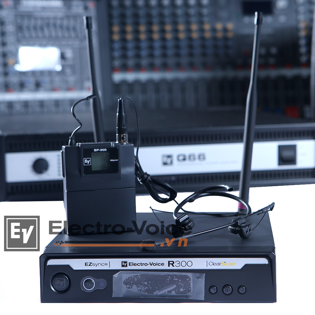 Micro không dây cài đầu Electro-Voice/  EV R300-E-A