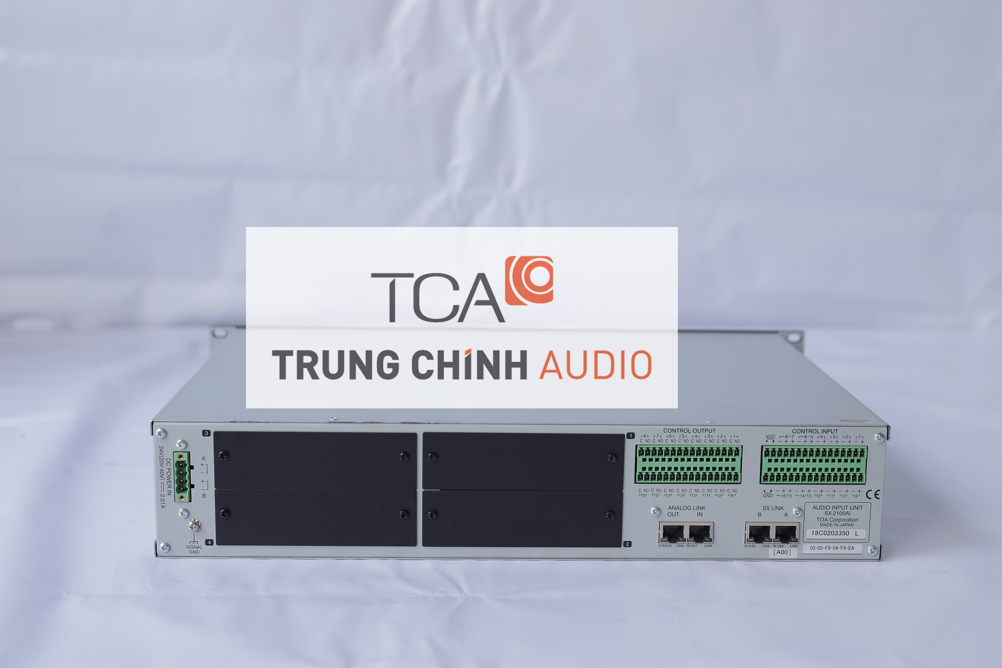 Đầu vào Audio TOA SX-2100AI