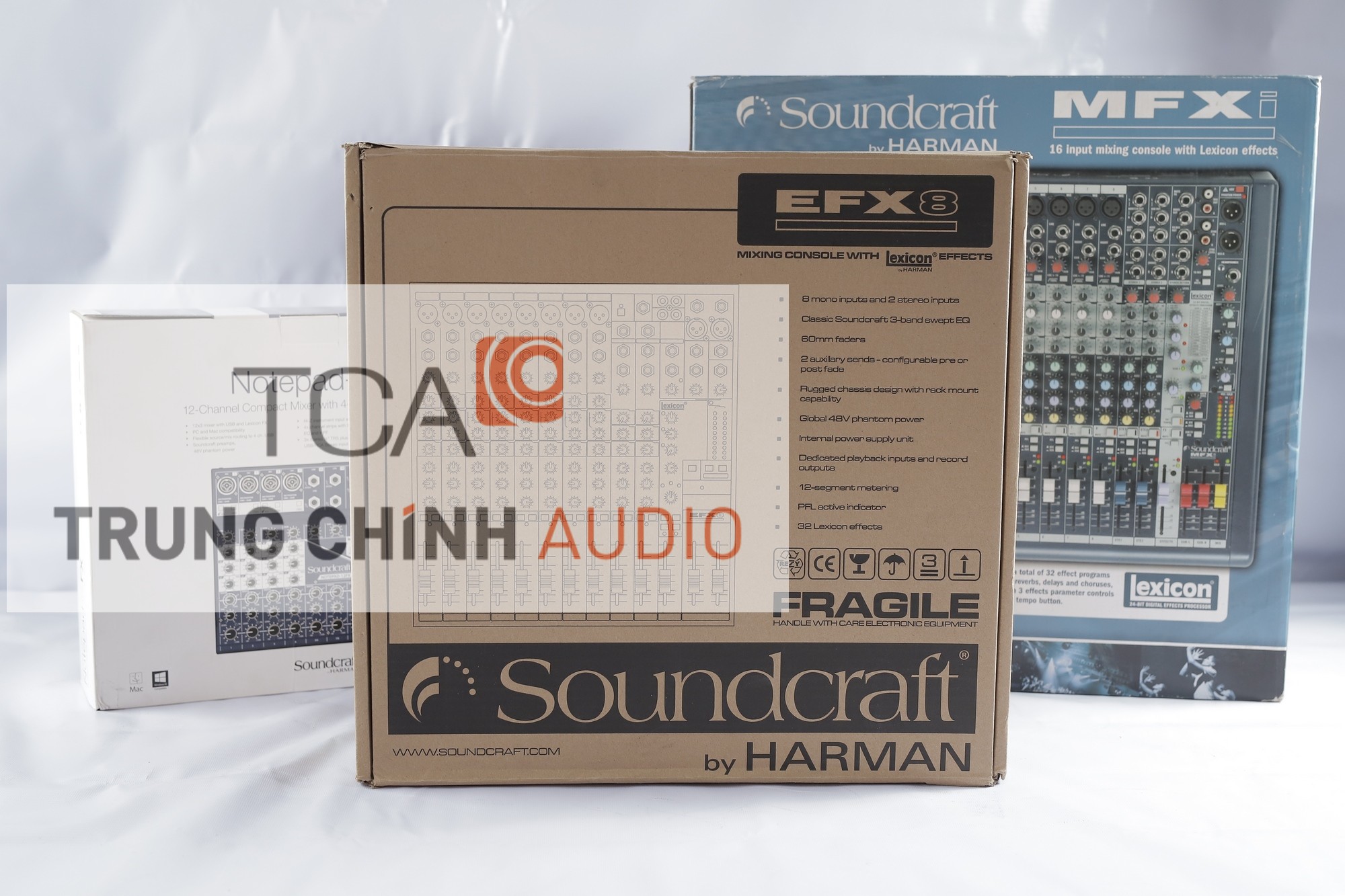 Soundcraft EFX8 : Bàn Mixer