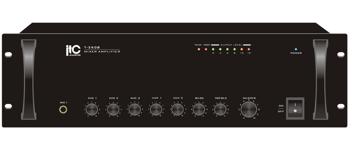 Ampli liền mixer ITC T-350B