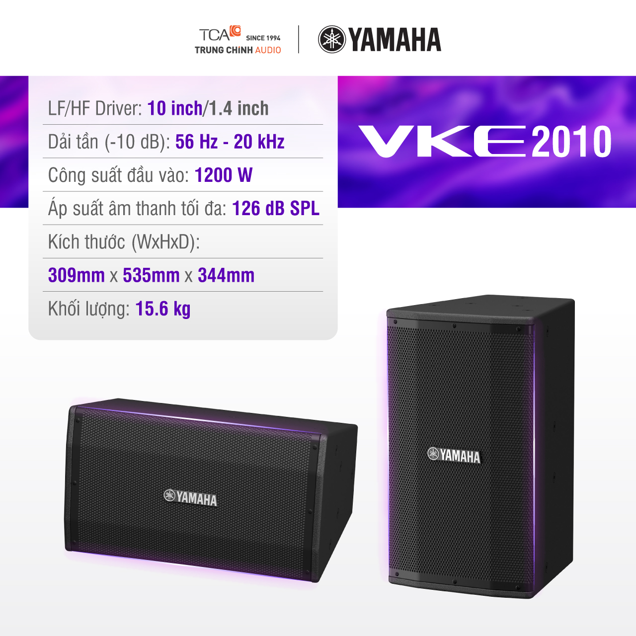 Loa karaoke Yamaha VKE2010 