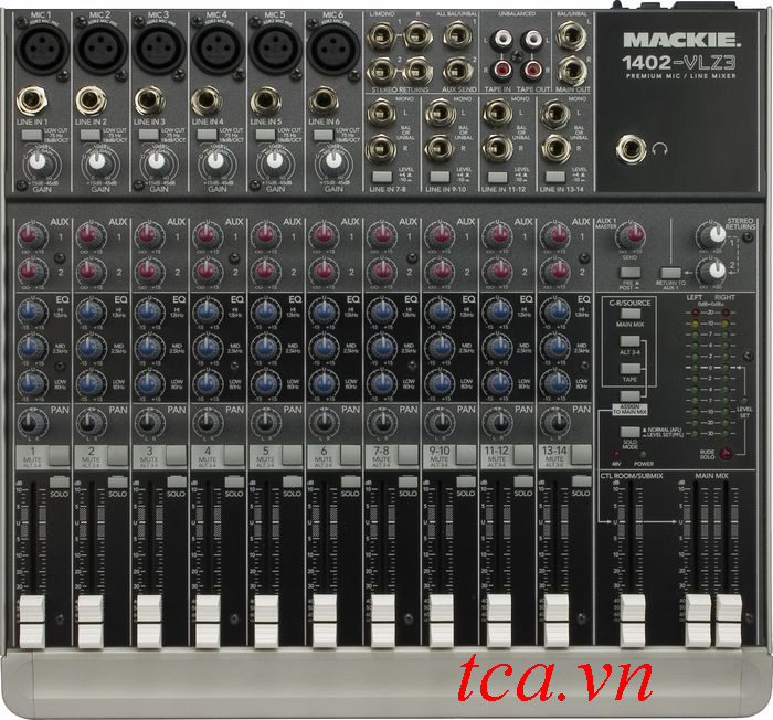 MIXER MACKIE 1402 VLZ3, MUA MIXER MACKIE, MIXER MACKIE GIA RE, MIXER