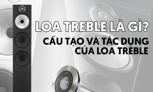 Loa treble là gì? Sử dụng trong bộ dàn âm thanh sao cho hay